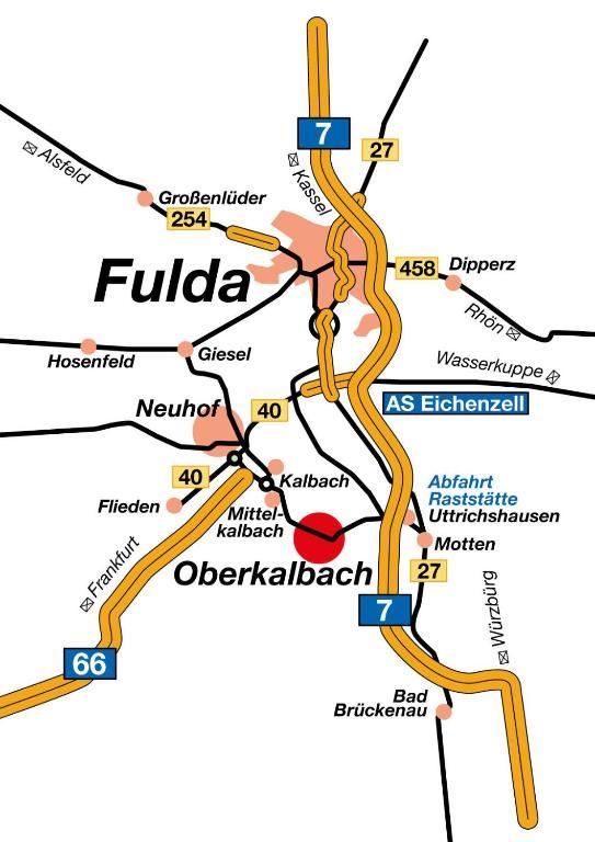 Landgasthof Lang Zum Adler Oberkalbach Екстериор снимка